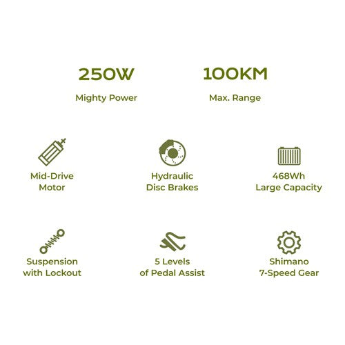 Eglide C2 Elektrijalgratas 13Ah Eglide C2 Elektrijalgratas 13Ah